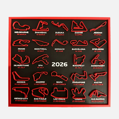 2026 Grand Prix Circuit Calendar