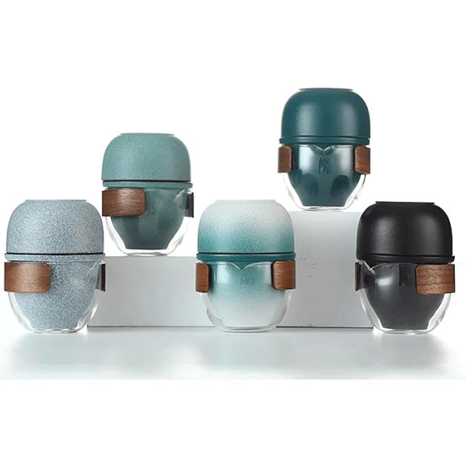 Penguin Ceramic Kungfu Tea Teapot & Teacup Set