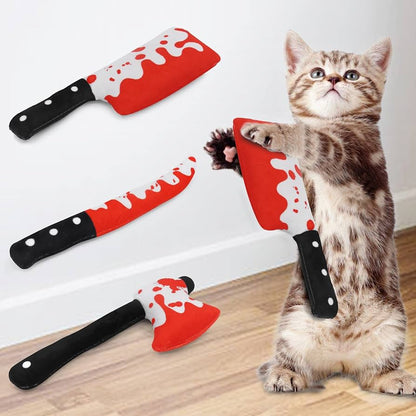 Catnip Crinkle Knife Toys (Set of 4)