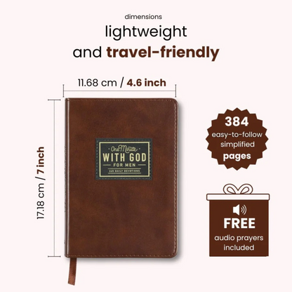 365 Days of Daily Prayer Leather Notebook